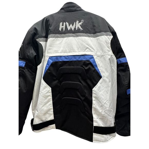 HWK Motorcycle Jacket Riding 5XL Motorbike CE Armored Breathable w/Lining NWT - Picture 14 of 16